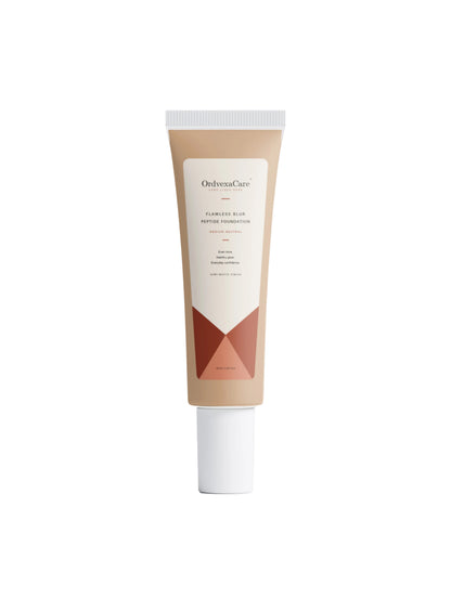 Ordvexa Care Flawless Blur Peptide Foundation, Medium Neutral